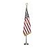 Deluxe 7' U.S. Flag Presentation Set - Parade Flag- Indoor Flag