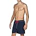 Produktbild arena Herren Badeshortss Fundamentals Solid Boxer (Schnelltrocknend, Kordelzug, Weiches Material), blau (Navy-Red), S
