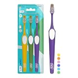 Spazzolino TePe Nova, Soft, Colori Assortiti, 3pz