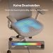 Desktronic Verstellbarer ergonomischer Bürostuhl | Schreibtischstuhl mit Lendenwirbelstütze, Höhenverstellung Körper Atmungsaktives Gewebe-Breite...