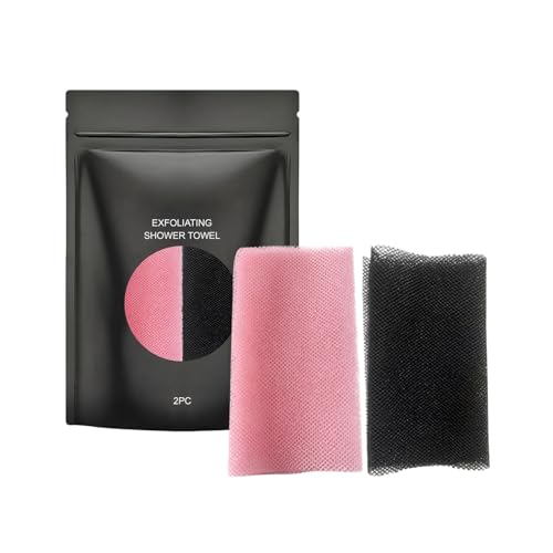 Generico Toallas de baño | 2 unidades Toallitas resistentes al desgarro y limpiador, resistentes al desgarro para rostro y cuerpo – Para hombre y mujer casa baño ducha manos espalda cara eliminación