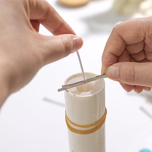 Rollo de mecha para velas 98 ft con 20 soportes miniatura 4