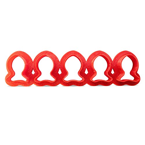 Image of Mini Goldfish Cracker Cookie Cutter 1 Inch - 3d Printed Plastic – Made in the USA - CookieCutterCom Brand - Color May Vary Gold fish Cracker Cutter