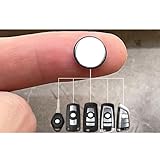 11mm Blue White Key Metal Emblems – Exact Fit for German Luxury Brand Cars | Compatible with X Models & 5-Series,3-Series Key Fobs | Zinc Alloy Key Badge No Damage Coverage Upgrade Upgrade(blue white)