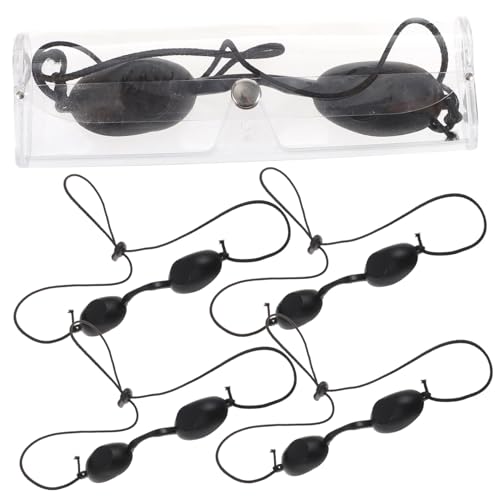Gogogmee 5piezas Gafas De Protección Láser Protector Para Gafas Unidades Para Protección Contra Luz Uv Led Uso Profesional Salones De Belleza