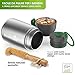 Vacuum Lunch Box Décor Thermos Alimenti Acciaio Inox - Contenitore 2 In 1 Per Cibi Caldi E Freddi 600ml Thermos Pappa Neonati