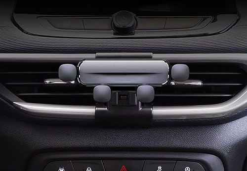 Support téléphone voiture Chevrolet Trax réglable et rotatif à 360° rouge
