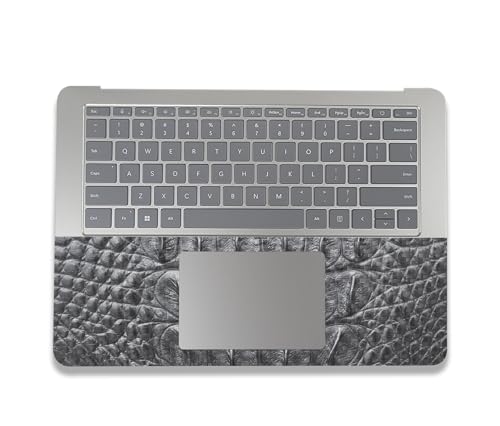 Image of MightySkins Carbon Fiber Skin Compatible with Microsoft Surface Laptop Studio 2 (2023) Full Wrap Kit - Gator Back | Protective, Durable Textured Carbon Fiber Finish | Easy to Apply | Made in The USA