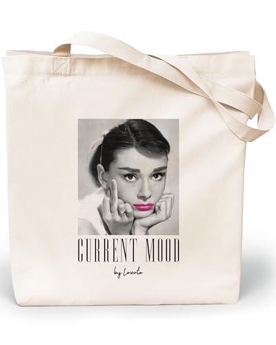 Loxato Bolsa Tela Tote Bag - Bolsos Bandolera Mujer - Bolsas de