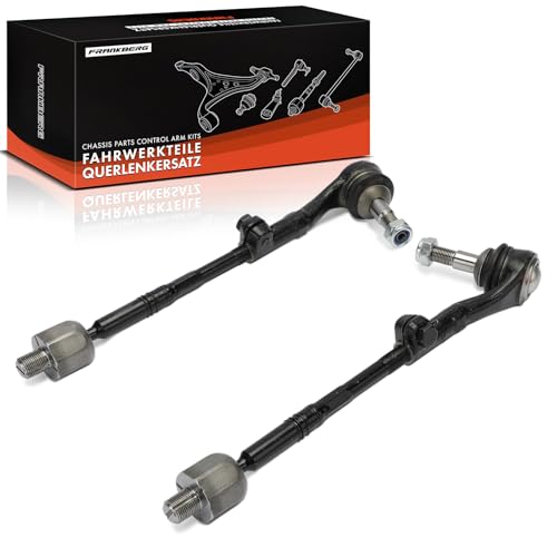 Frankberg 2x Querlenker Vorne Links Rechts mit Mutter Kompatibel mit 1er E81 116-123 1er E81 E87 130 3er E90 316-335 3er Coupe E92 316-335 X1 E84 16-20 Replace# 32106765236