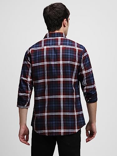 Image of Dennis Lingo Men's Checkered Casual Shirt