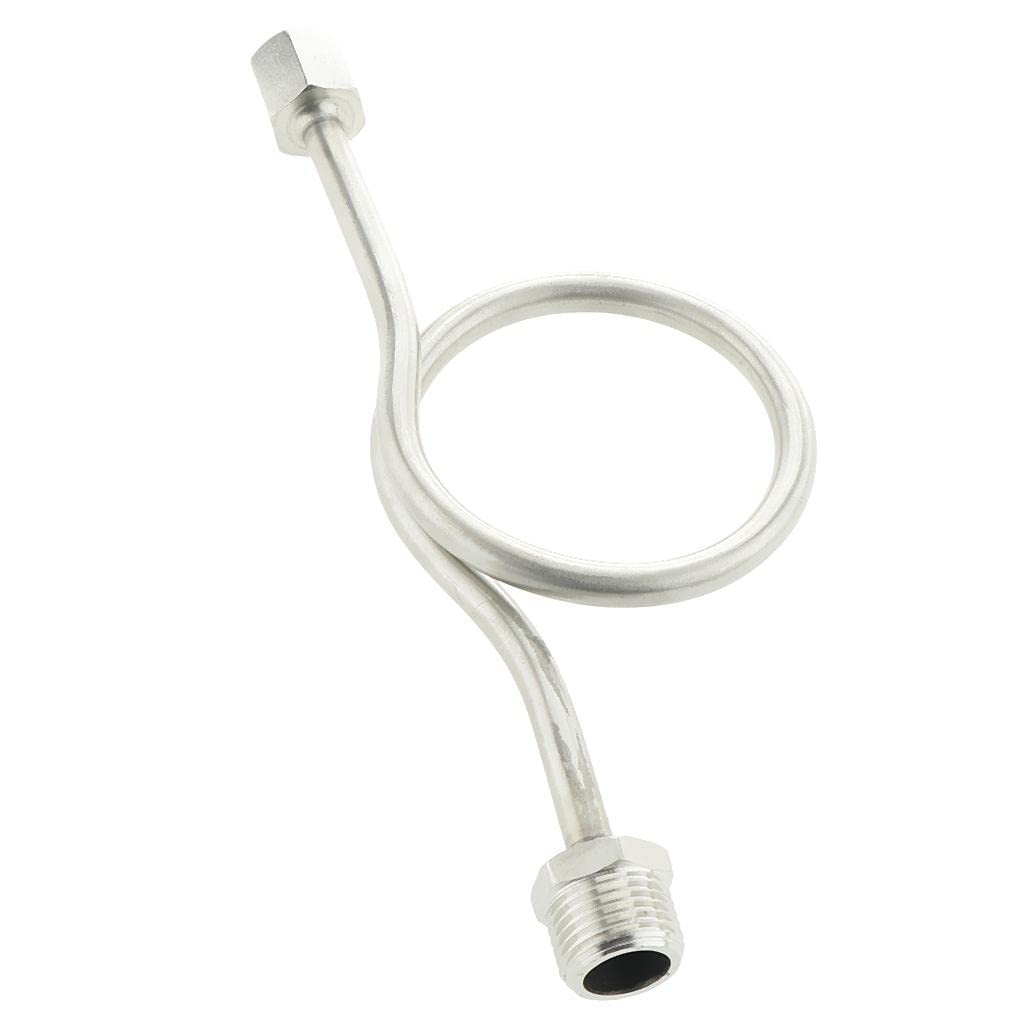 Stainless Steel Buffer Coil Elbow Tube Pipe Valve For Pressure Gauge M14x1.5