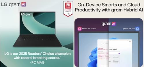 Image of LG gram Ultra-Light Laptop 17.0 inch Touchscreen IPS WQXGA Display | Intel Ultra 7-258V, 32GB LPDDR5X, 2TB SSD, Intel Arc 140V, Backlit KB, Thunderbolt 4, WiFi 7, Windows 11 Pro w / DKZ Hub