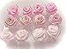 Produktbild OiA 12 Stück Haarspangen mit Rosen | Haarschmuck für Frauen, Kinder, Haarnadeln, Blumen für Frisuren | Farbe: 3 Schattierungen von Rosa