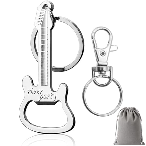 Guitare Porte-clés - Décapsuleur de Bière - Gadgets Cool - Cadeaux pour Homme et Femme