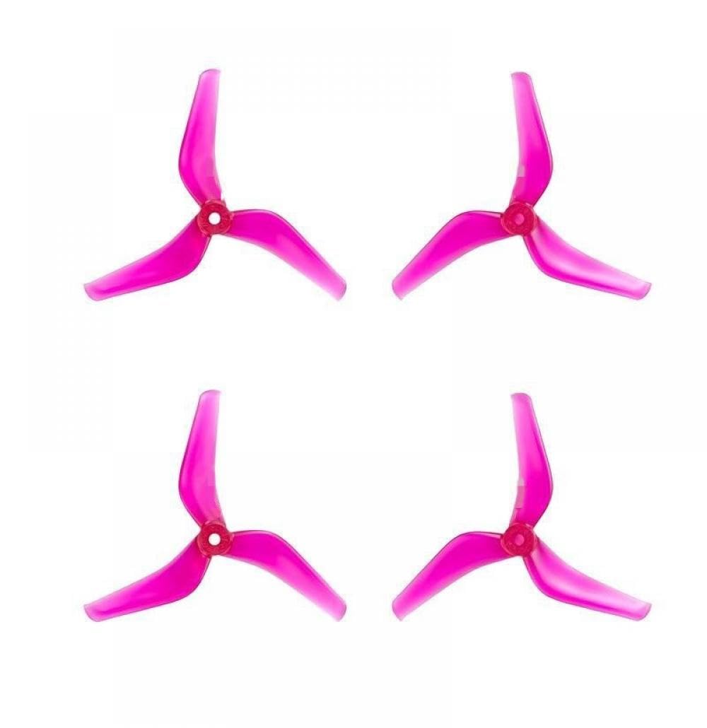 AZURE POWER SFP 5150 5.1X5X3 3-PC Propeller Compatible With RC Racing Freestyle Drones Replacement DIY Parts 5inch 5.1inch(6PAIRS PINK)
