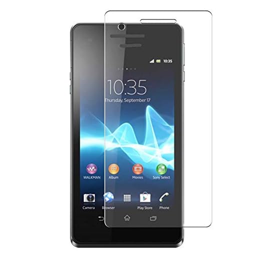 Vaxson 4-pack skärmskydd, kompatibel med Sony Xperia V LT25C LT25I, TPU Guard filmskydd klistermärke [INTE härdat glasfodral]
