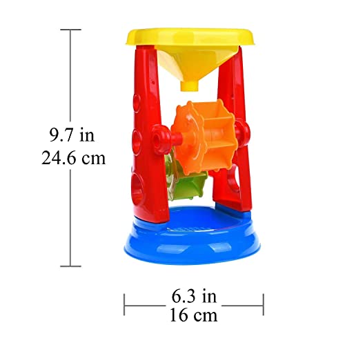 Fun Little Toys Kids Beach Sand Toys Set Sand Water Wheel, Beach Molds, Beach Bucket Beach Shovel Tool Kit, Sandbox Toys For Toddlers, Kids Outdoor Toys, Snow Toys 19 Pieces #TOP7