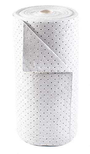 Absorbent Roll, White, 30in.W, 38 gal.