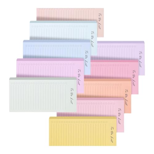 Papier mémo ligné multicolore pour optimiser votre journal et planificateur