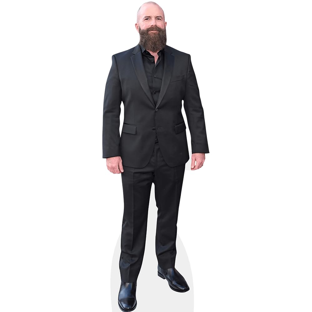 Michael Tiddes (Black Suit) Mini Size Cutout