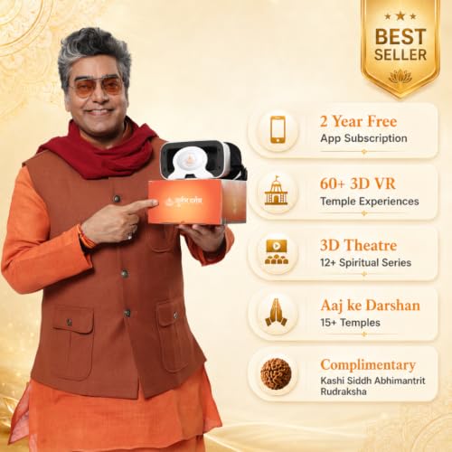 Image of Durlabh Darshan VR Headset +2 Year App Subscription