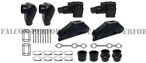 58995 V6 Manifold Conversion Kit for OMC 4.3L GM 262 CID 1986-1990