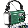 Emergency Crank Radio, 20000mAh / 74000mWh Solar Hand Crank Weather Radio with NOAA/AM/FM, Battery Powered Radio with Cell Phone Charger, Reading Lamp, Flashlight & SOS for Emergencies/Home