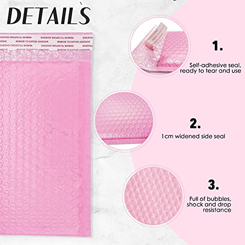 50 stuks Bubble Mailers Self Seal waterdichte gewatteerde enveloppen mailing verzending gift postzakken voor verpakking… - Afbeelding 4