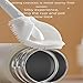 Bloame All Angle Bottle Brush,Bloames Narrow Cleaning Brush,360°Multifunction Long Bottle Brush Narrows Neck,Silicone Soft Rotating Cleaning Cup Brush,for Cups, Coffee Mug Any Bottle Mouth Brush. (2)
