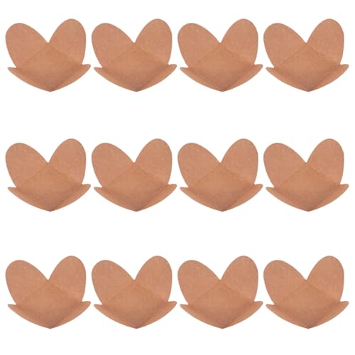 Toyvian 200 Stück Pralinen Papierförmchen aus Kraftpapier Trüffel Schokoladen Trays Liner Candy Wrapper für Süßigkeiten Verpackung Praktische Trüffel Verpackungslösung