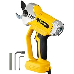 Electric Pruning Shears Cordless Compatible with DeWalt 20v Battery,2 Inch Brushless tree trimmer,Garden Pruners Tool with LCD Display & SK5 Blades(Tool Only,No Battery)001
