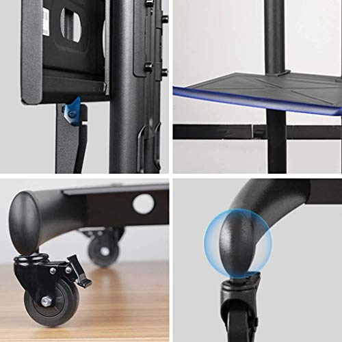 Soporte móvil para TV 55-80 pulgadas, carga 90.9 kg miniatura 5