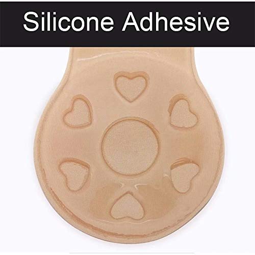 Women Breast Invisible Nipplecovers,Push up Strapless Self Adhesive Bra Sticky Bras.