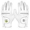 Lsayzz Personalized Golf Gloves with Ball Marker, Custom Name or Photo Golf Glove Mens, Ideal for Father’s Day and Golf Enthusiasts