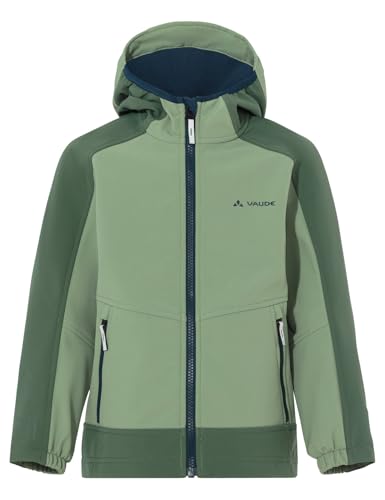 VAUDE Softshell Jacke Kids Rondane IV in - hochwertige Outdoorjacke, wind- und wasserabweisende Regenjacke mit Kapuze… – Ansicht 1