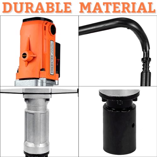 2200W Electric T Post Driver – 110V Handheld Pile Driver Hammer for Fence Post, Farm, Construction Site with 55mm, 70mm pile sleeve, Ideal for Metal Fencing, Landscaping, and DIY Projects