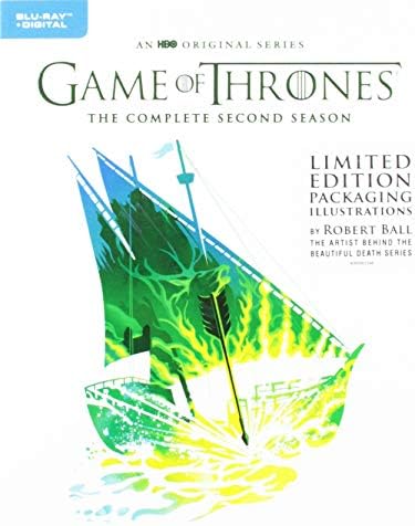Game of Thrones: Season 2 (Robert Ball Exclusive Art/BluRay+Digital Copy)