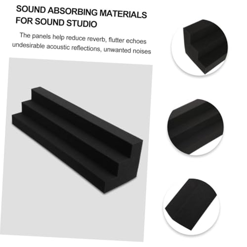 Vaguelly Professional Recording Sound Absorbers: Paneles acústicos de espuma para trampa de graves en esquina miniatura 7