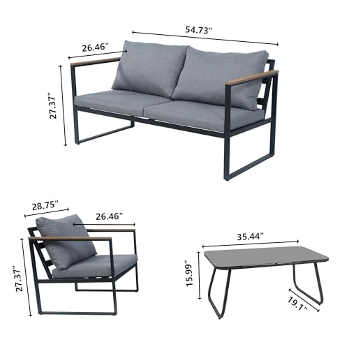 Luxury Outdoor Balcony Furniture Set