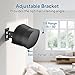 Chunxiao Speaker Mount for Sonos Era 300 Wall Mount Black -Tilt +15°/-30° & Swivel ±30° Adjustable Wall Bracket for Era 300 Wall Mount with Cable Management for Surround Sound, 1 Pack