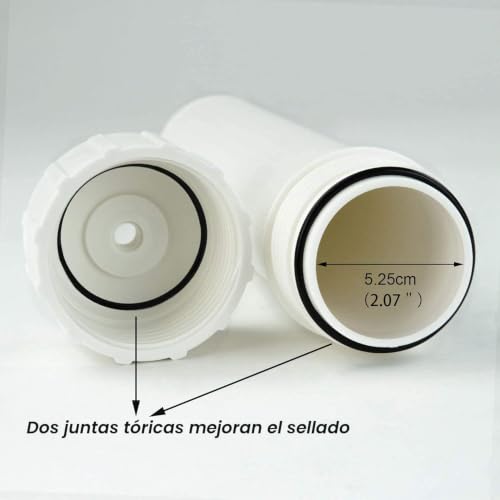 Miniatura 2 de Huining Carcasa De Membrana Ro Para Membrana De Ósmosis Inversa Residencial Filtro De Agua Cartrige Reemplazo Para El Hogar Sistema De Filtración De Agua Potable Hogar