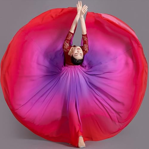 Jupe de danse lyrique fluide pour fêtes et spectacles
