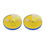 iplusmile 2 Pcs Sun Höhe Messgeräte Solar Höhe Vermesser Wissenschaftliche Experimentelle Ausrüstung für Schule Studenten Physik Geographie Lernen
