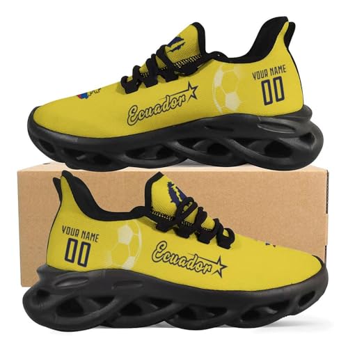 Custom Soccer National Flex Sneakers Personalized Name Number Athletic Gym Slip-on Breathable Shoes for Men Women Fans Gift4