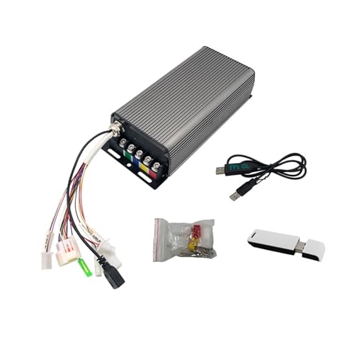 Controlador De Bicicleta Eléctrica Sabvoton Svmc72100, Potencia Nominal De 100 A, Pico De 250 A, 2 Kw, 3 Kw, 48 V-72 V, Con Usb Y Blue-Tooth For Controlador De Bicicleta Eléctrica Sabvoton Svmc72100, Potencia Nominal De 100 A, Pico De 250 A, 2 Kw, 3 Kw, 48 V-72 V, Con Usb Y Blue-Tooth For