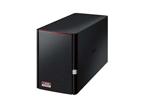 Preisvergleich Produktbild BUFFALO LinkStation 520 NAS 0 TB Hochgeschwindigkeits-NAS-Festplatte 1x Gigabit RAID 0 / 1