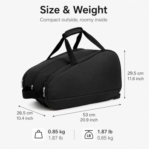 Bolsa de tenis ligera y mochila multifuncional para raquetas 2
