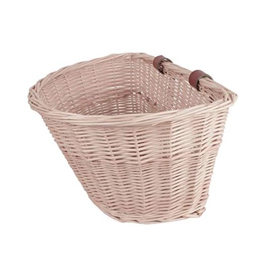 per Cesto Mimbre para Bicicletas Retro Vintage Cestas Bicicleta Delantera Bolsas de Almacenaje para Manillares de Bicicleta Accesorios de Ciclismo