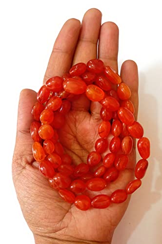 Collier cornaline naturelle 66 cm et améthyste verte | Long collier pierre précieuse 660 carats - 2